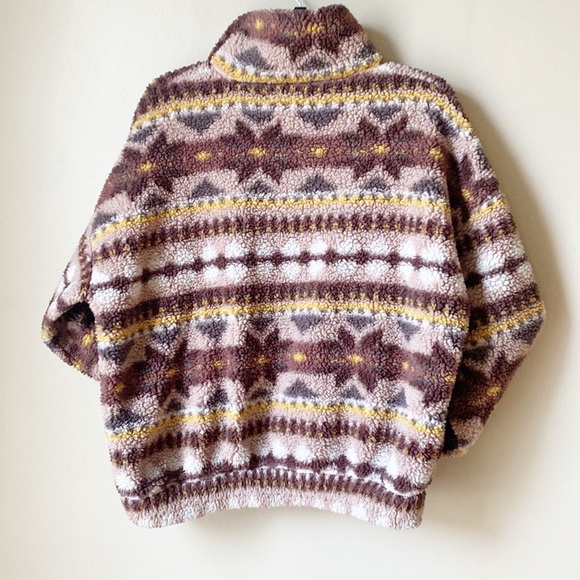 Offline x Aerie | Sherpa Quarter Zip Pullover Size Large - Picture 7 of 8